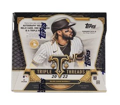 2022 Topps Triple Threads MLB Baseball Hobby Box